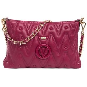 Valentino by Mario Valentino Vanille Quilt Leather Shoulder Bag
